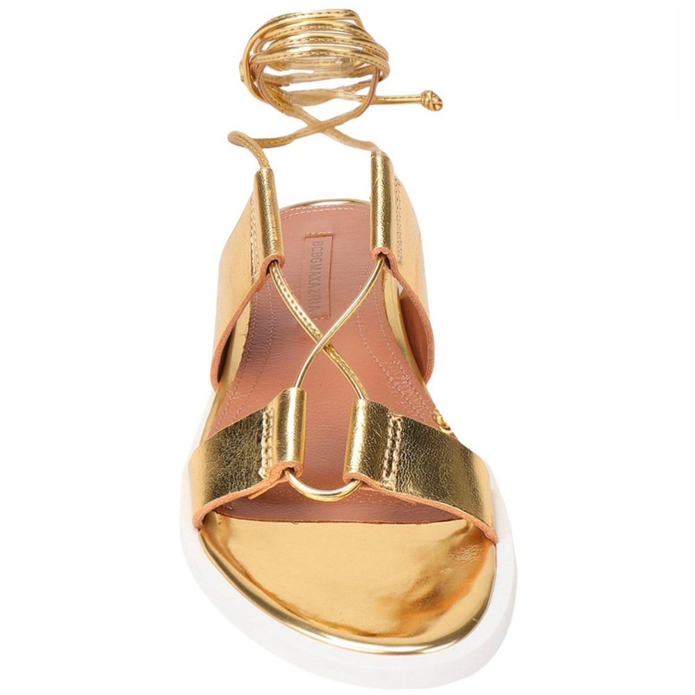 BCBGMAXAZRIA Sandal Gold 7.5